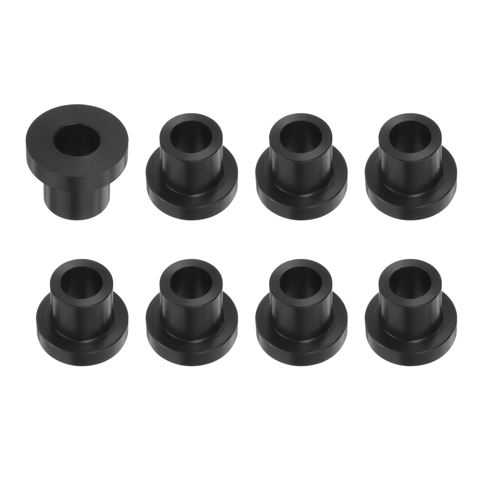 8pcs Flanged Sleeve Bearing 10.5mm Bore x 15.9mm OD x 19.2mm Length POM Bushings