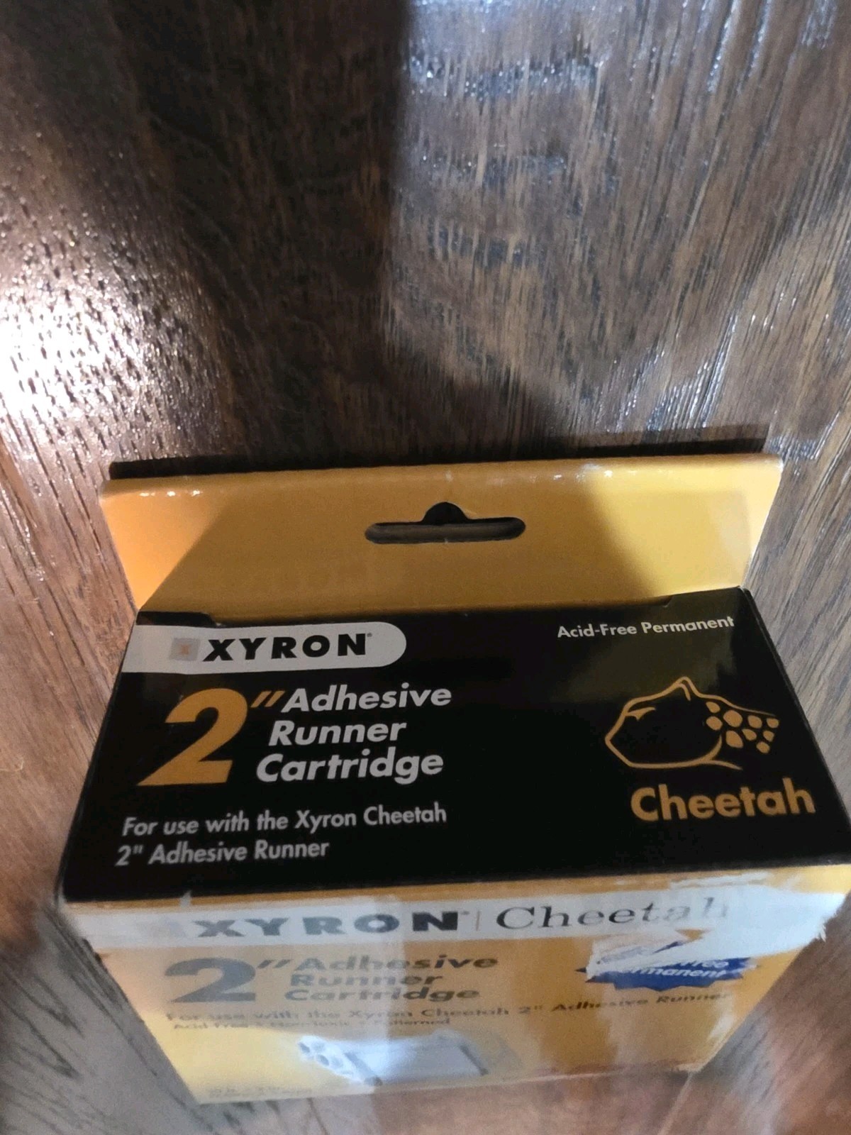 Xyron Cheetah Replacement 2 Adhesive Runner Cartridge Roll On Permanent