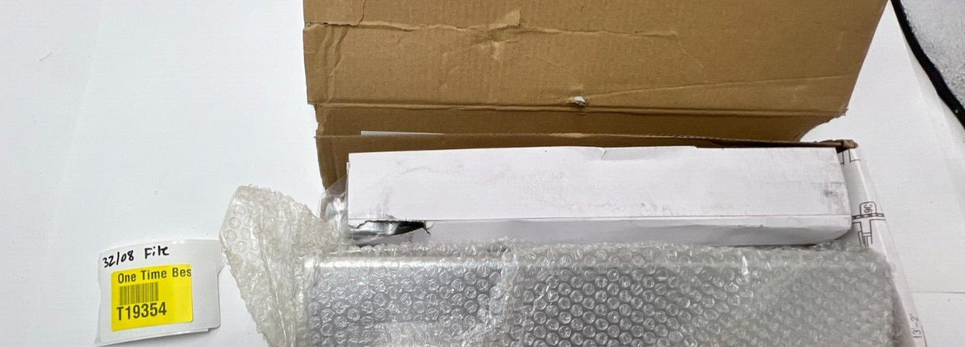 Design Hardware Security Door Closer Mounting Plate 10'-0" Gray