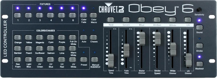 Chauvet DJ Obey 6 36-channel DMX Lighting Controller