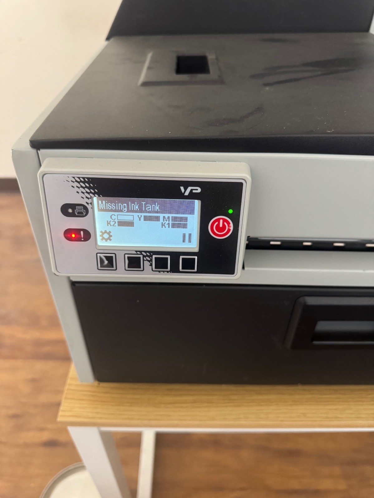 VIPColor VP700 Commercial Grade Color Inkjet Label Printer ASIS FOR PARTS