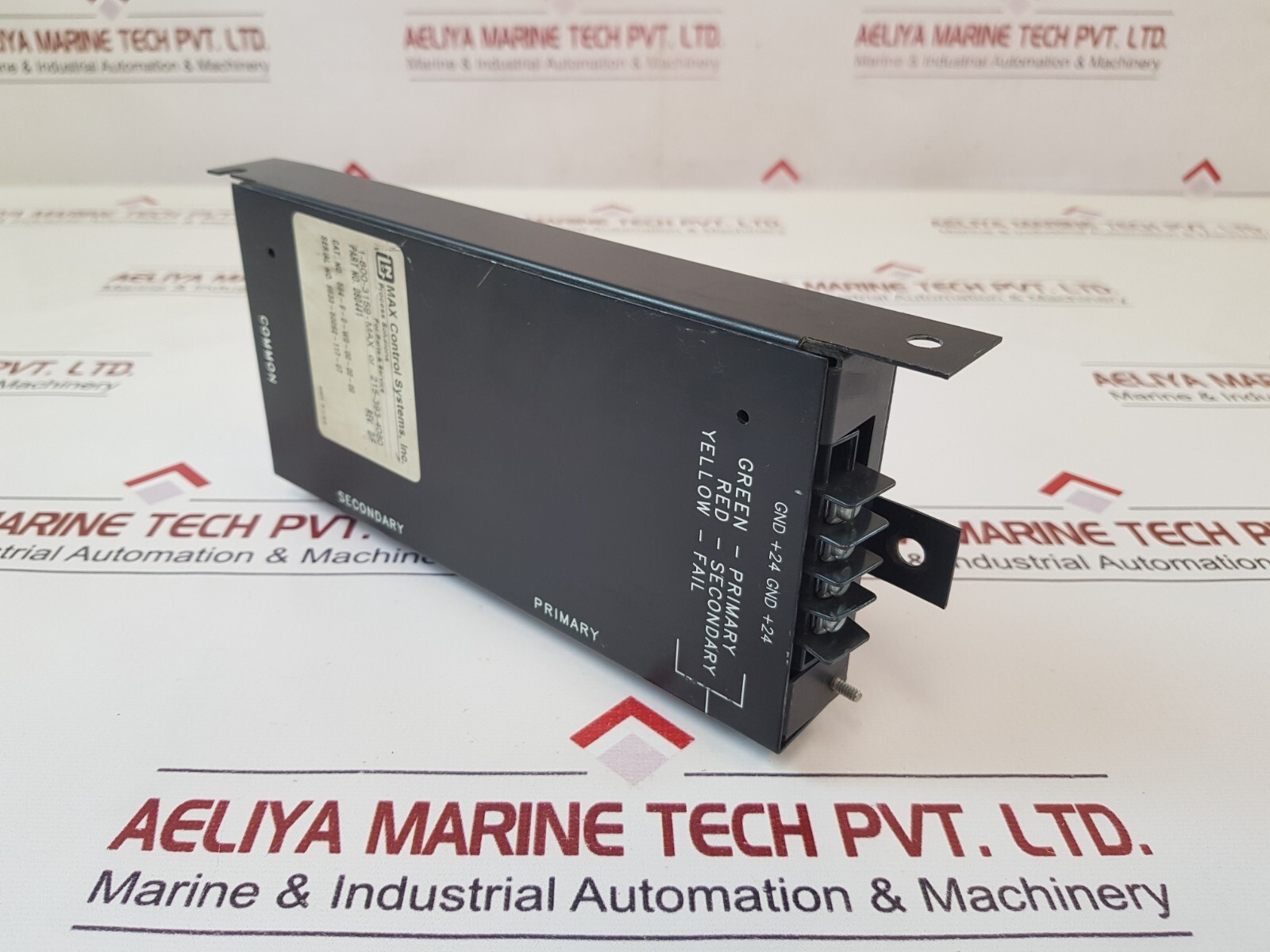 Max control systems 080441 rev. d/f
