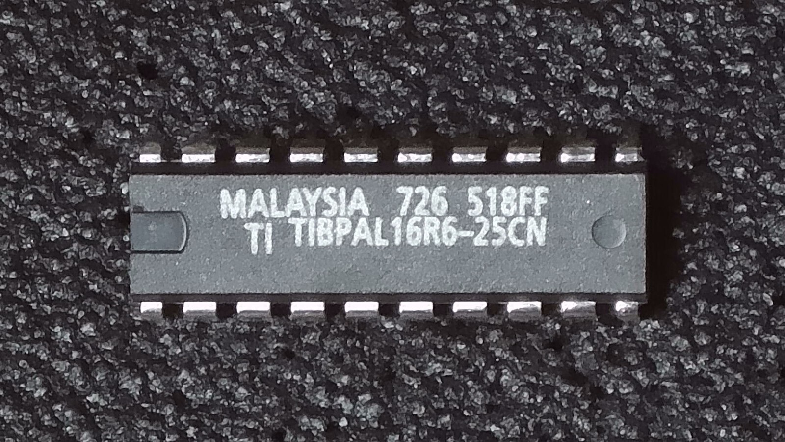 Texas Instruments TIBPAL16R6-25CN Programmable Array Logic (PAL) DIP20 - New