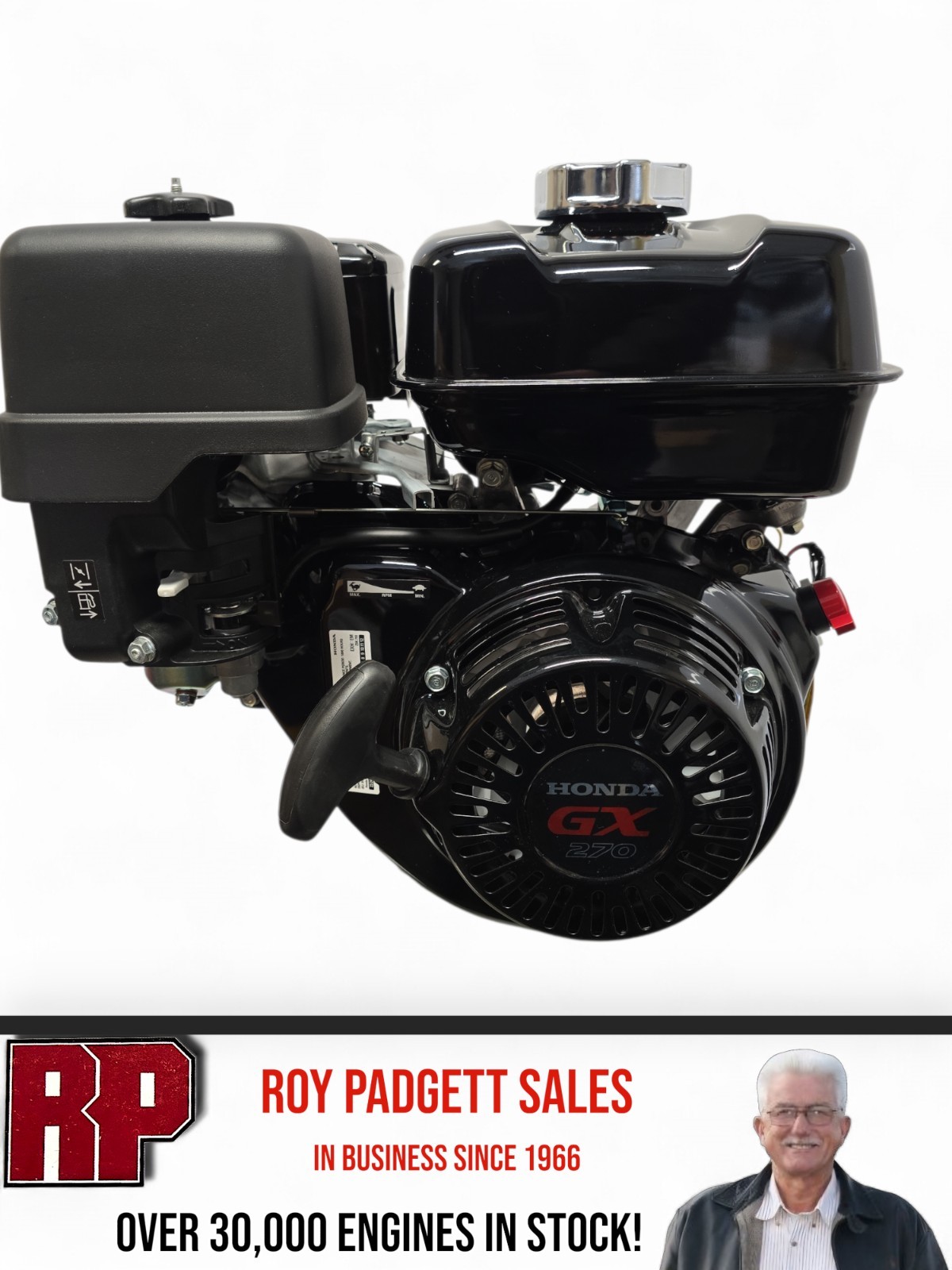 Honda GX270 9HP Honda Horizontal Shaft Engine 1"
