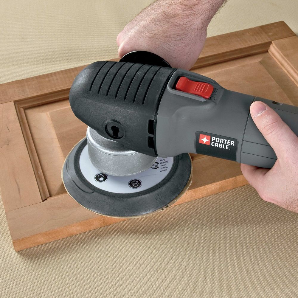 Porter Cable 6In Random Orbit Sander With Polishing Pad
