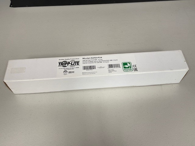 Tripp Lite  N252-024 Cat6 Cat5 24-Port 1U Patch Panel  p664