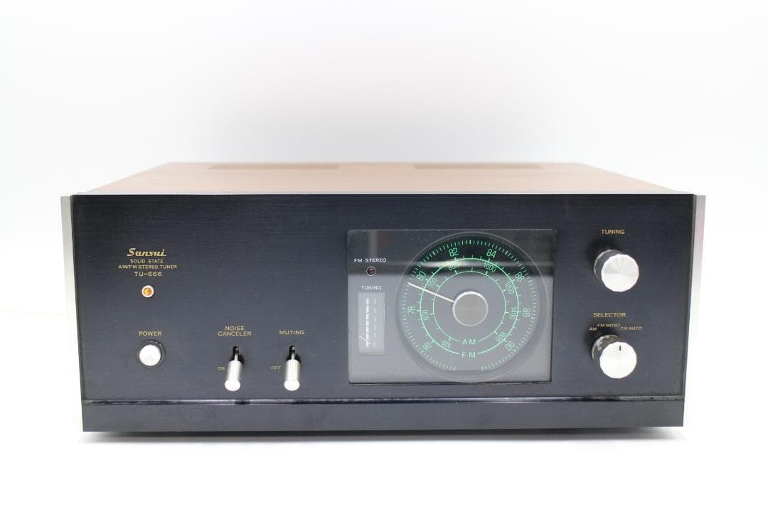 Sansui TU-666 Audio equipment, AM/FM tuner, Used item, Tested and working