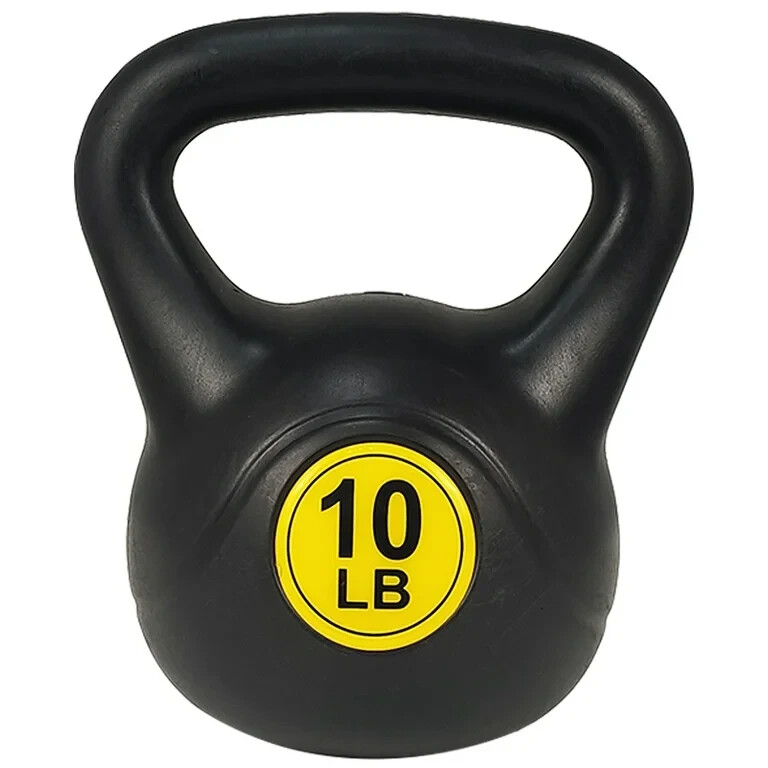 10lb Kettlebell Wide Grip Kettlebell Exercise Fitness Weight