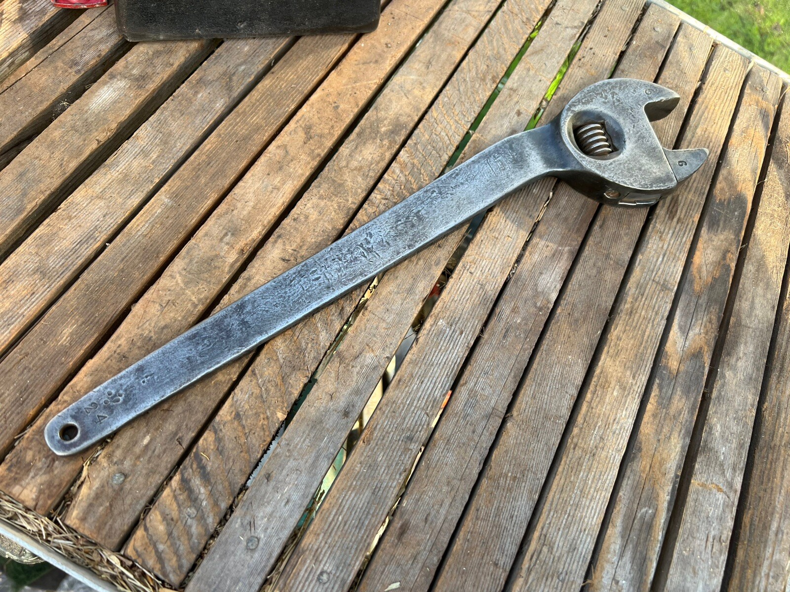 Vintage 16 Inches Adjustable Spanner