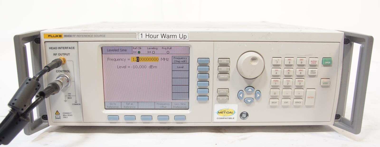 Fluke 9640A RF Reference Source 10Hz to 4GHz