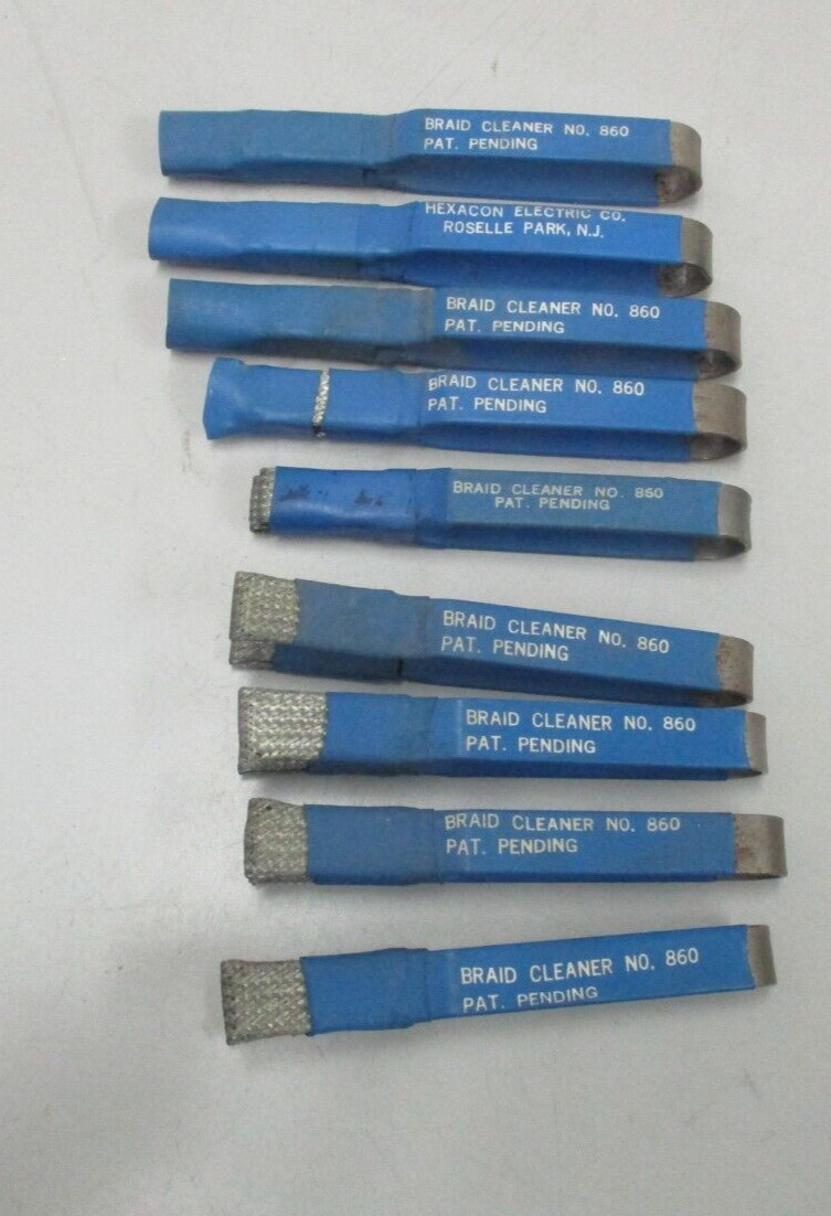 9 Hexacon Electric Co. Braid Cleaner No 860