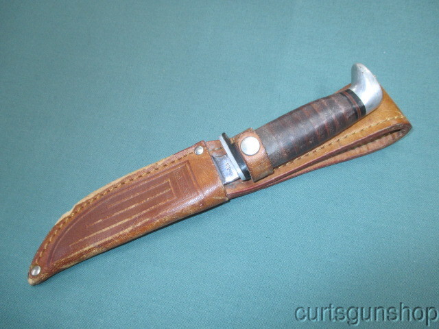 VINTAGE CASE XX MODEL 315 4 INCH HUNTING KNIFE WITH MATCHING SHEATH