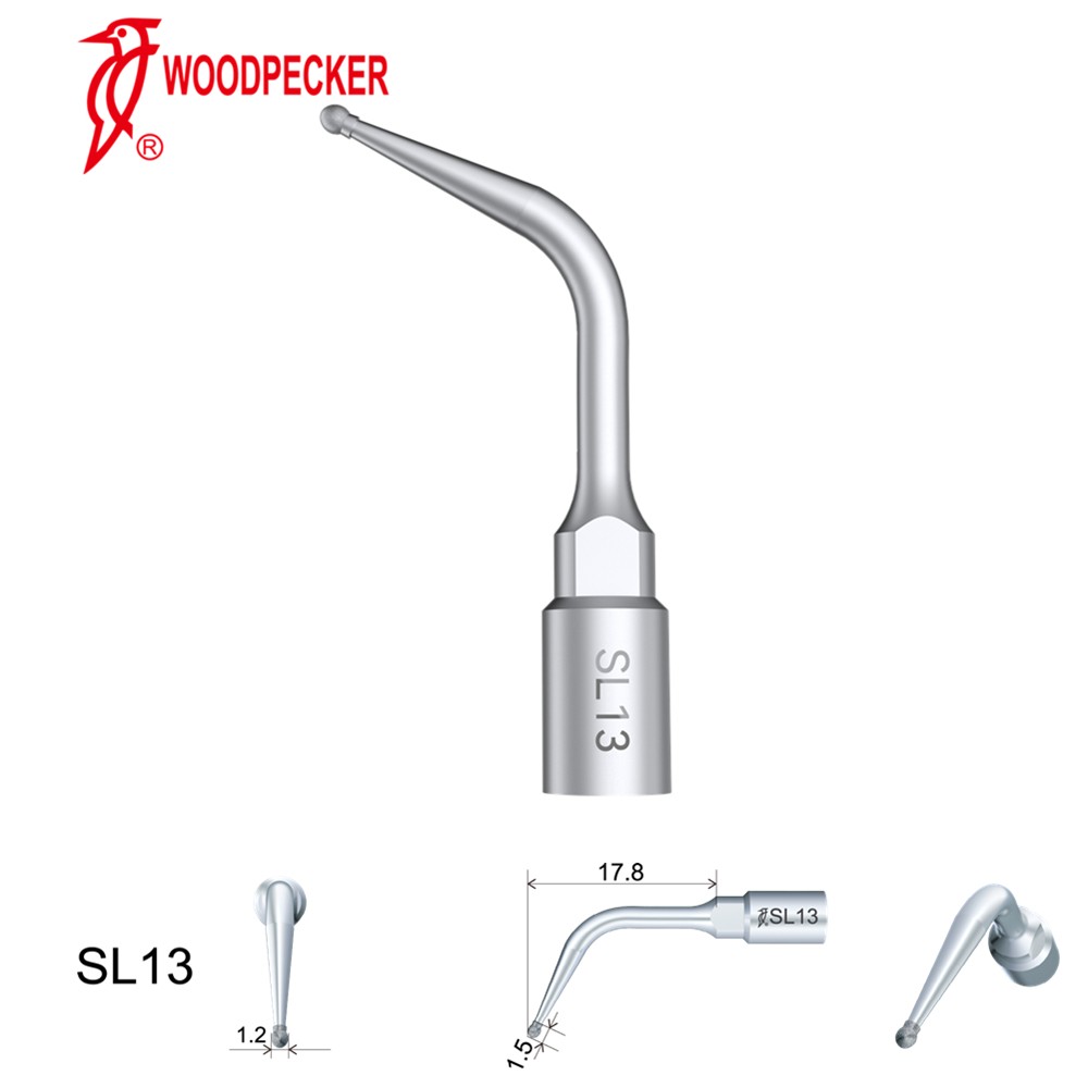 Woodpecker Dental Perio Bone Surgery Tips SL13 for Surgic Smart  & AI Surgery
