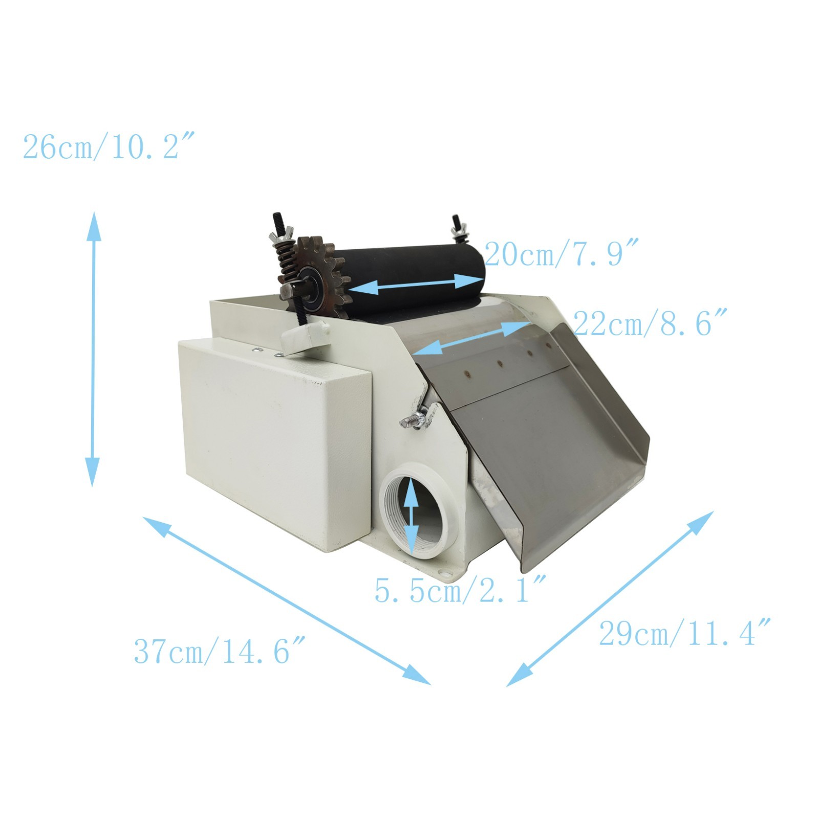 Small Magnetic Separator for Machine Tool Grinding Fluid Coolant & Emulsion 110V