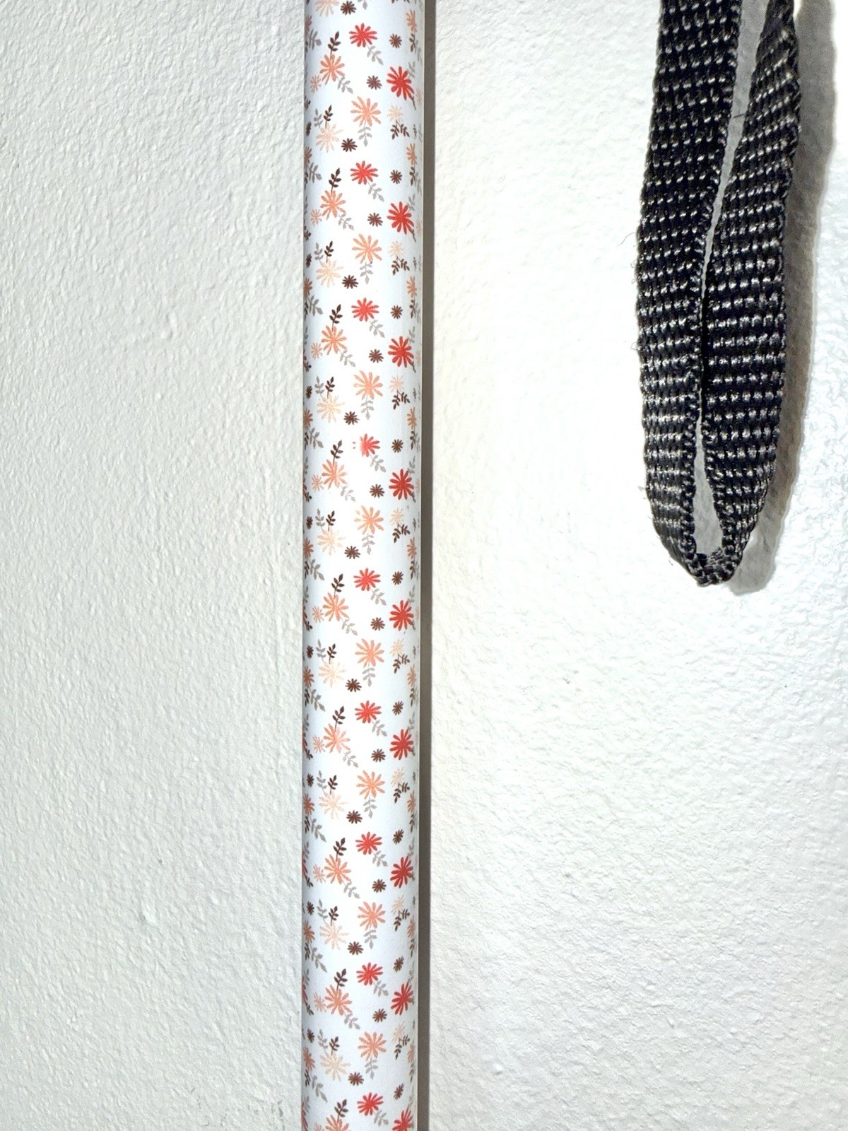 Walking Cane with Floral Design, Lightweight, Adjustable