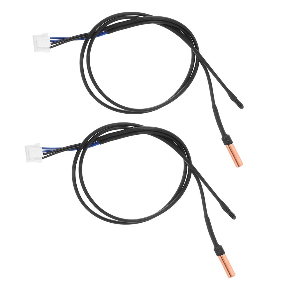 2 Pcs Sensitive Air Conditioner Thermistor Probe 5k Ohm Epoxy Temperature Sensor