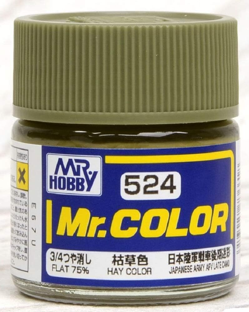 Mr. Hobby C524 Mr. Color Hay Color Lacquer Paint 10ml - US