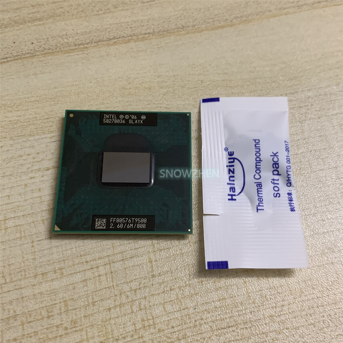 Intel Core 2 Duo T9500 CPU Dual-Core 2.6GHz 6M 800MHz SLAYX Processor