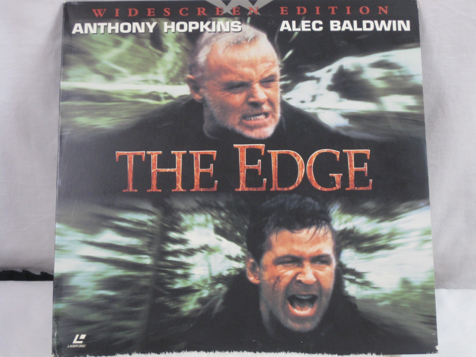 Anthony Hopkins 4 movie laserdisc lot Howard's End, Dawning, Edge VG/VG+/VG+