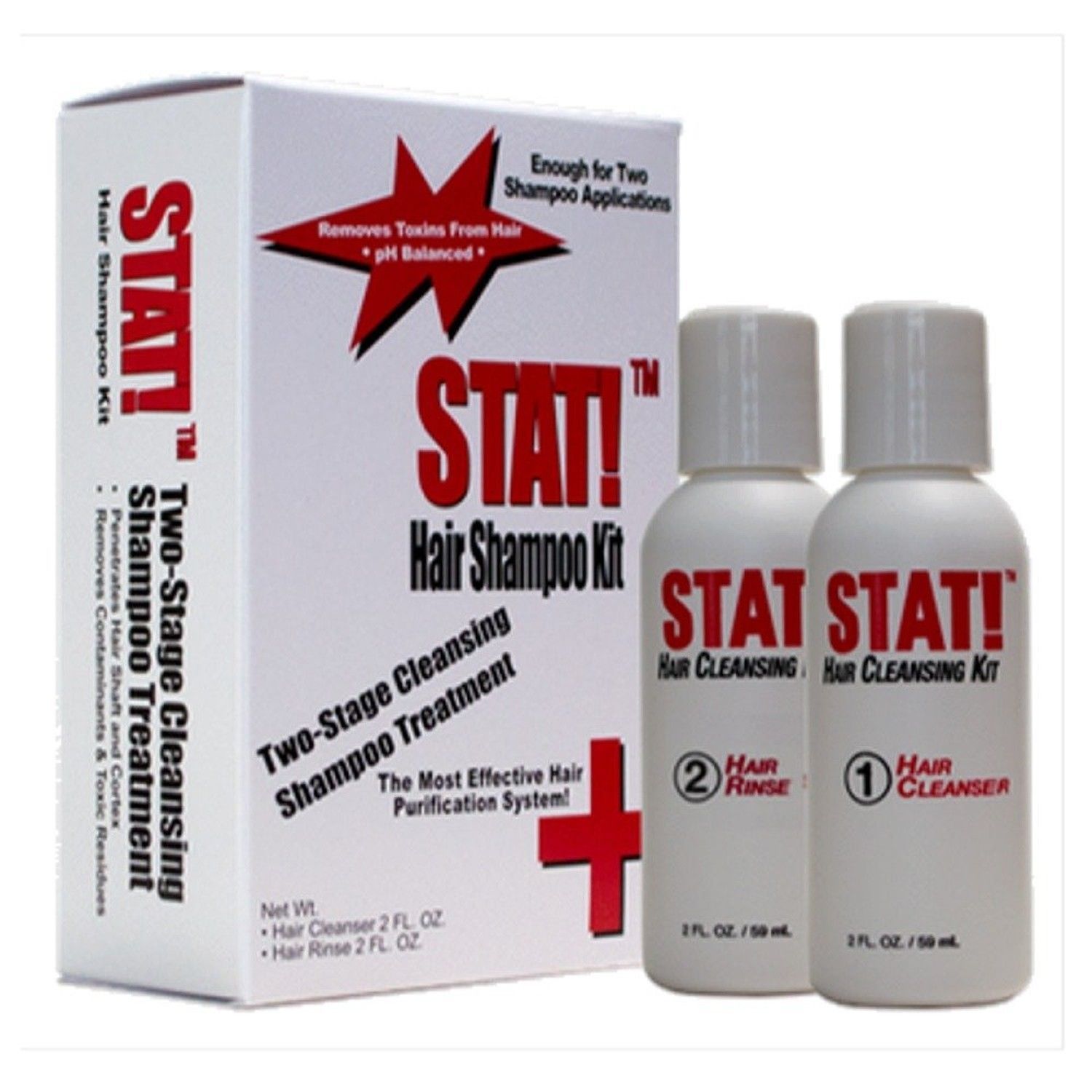 Sarken Nutrition Stat Hair Detox Shampoo Kit