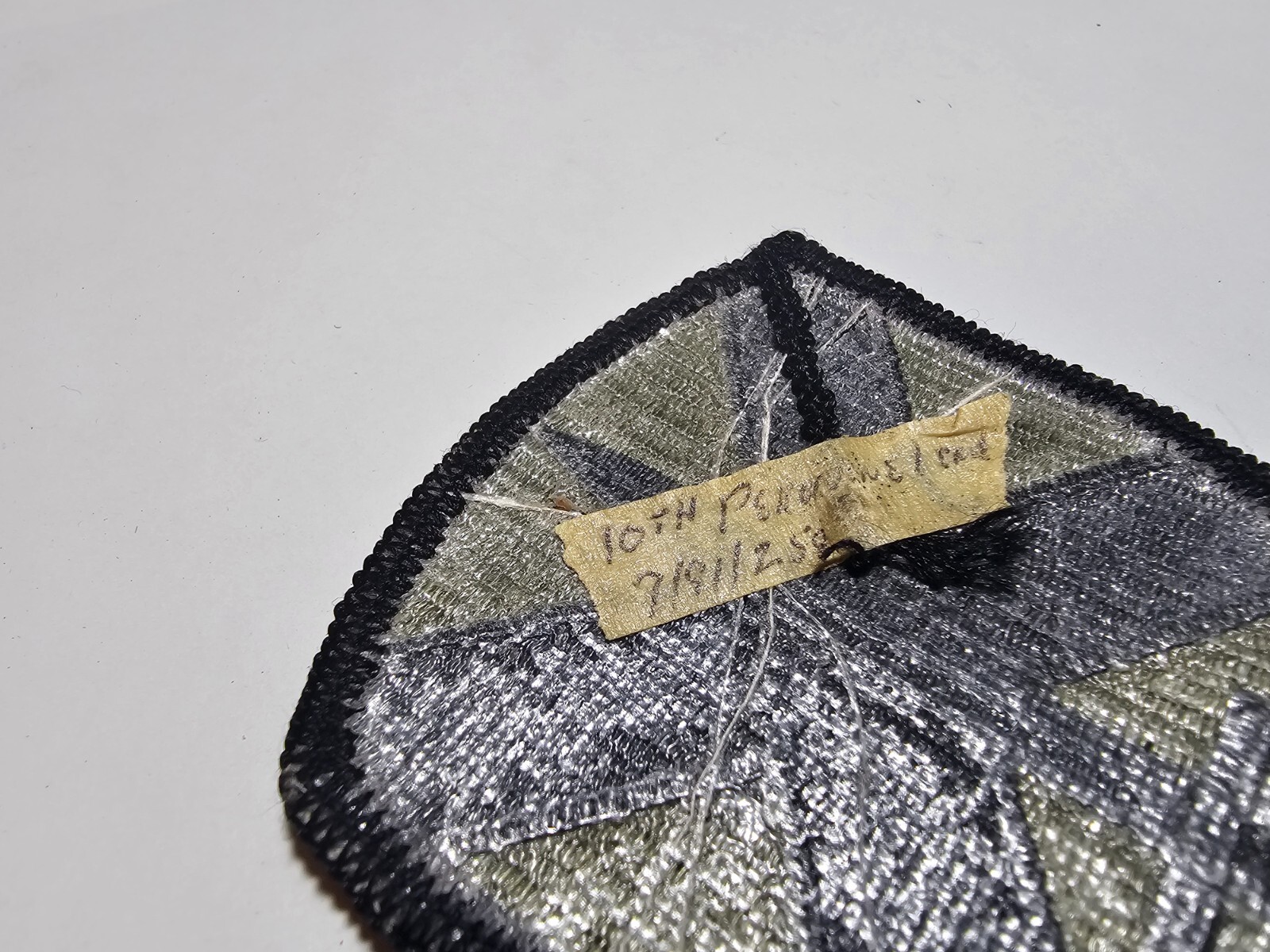U.S. ARMY 10th PERSONNEL COMMAND PATCH SHOULDER INSIGNIA SUBDUED OD PERSCOM US