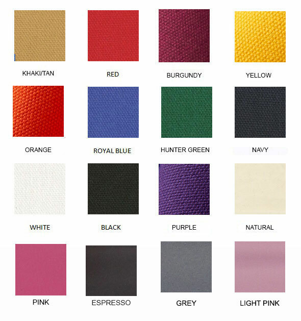 Director's Chair Replacement Canvas Cover Set by Everywhere Chair (Flat Stick)