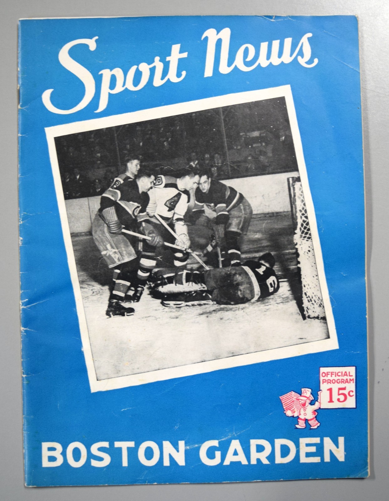 Boston Bruins vs Toronto Maple Leafs February 29th 1944 Official Game Program