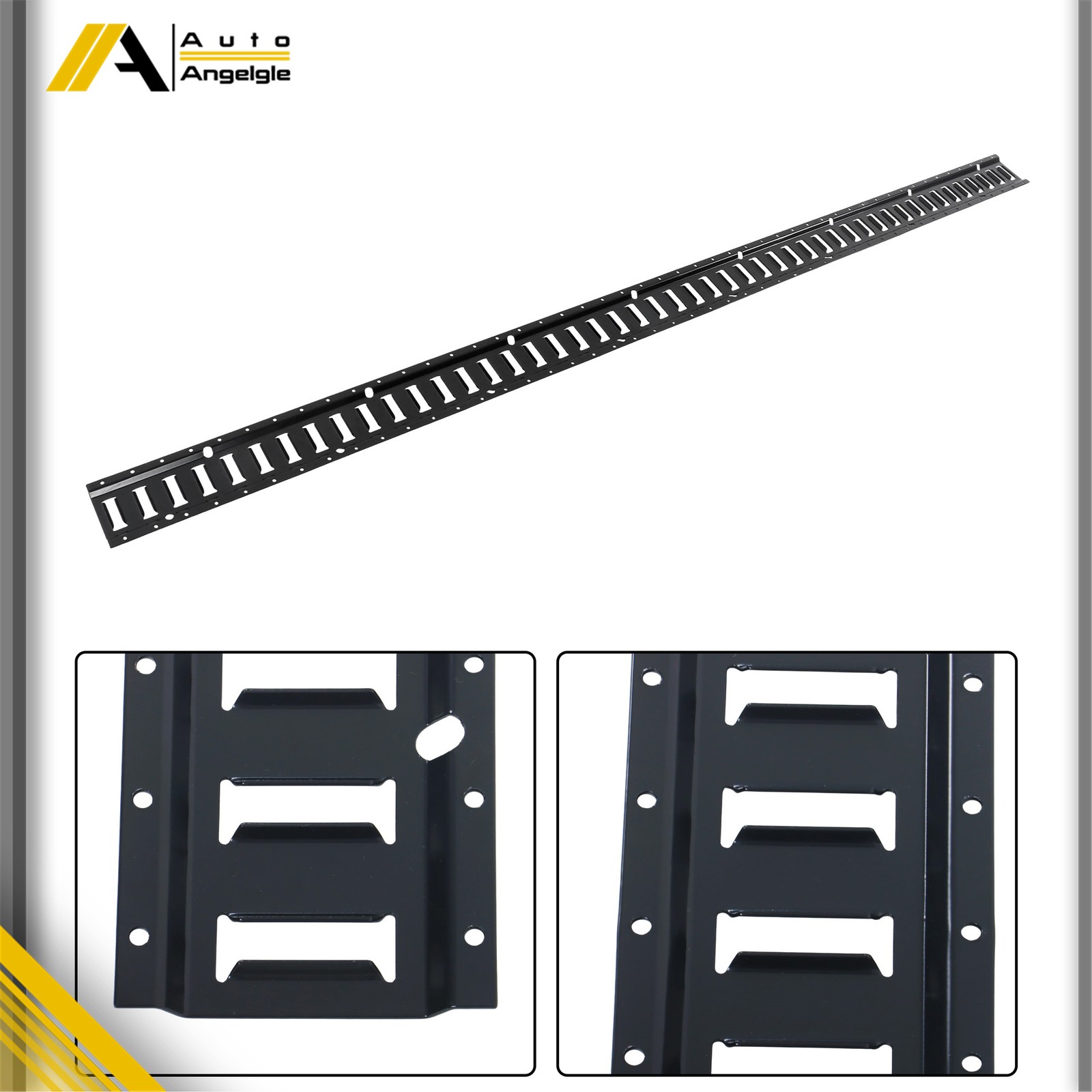 5 Pack 8' E Track Tie Down Rail Kit For Garages Vans Trailers Tie Downs