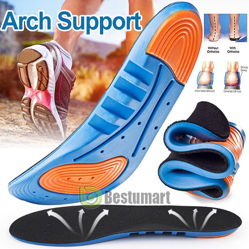 1 par Plantillas Ortopédica almohadilla de Gel Pie plano Alivia Dolores Unisex