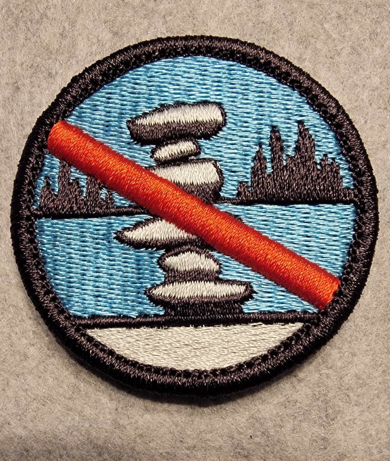 5.11 Tactical Gear Patch – Mad Merit Badges – Stone Stacker – Morale Patch