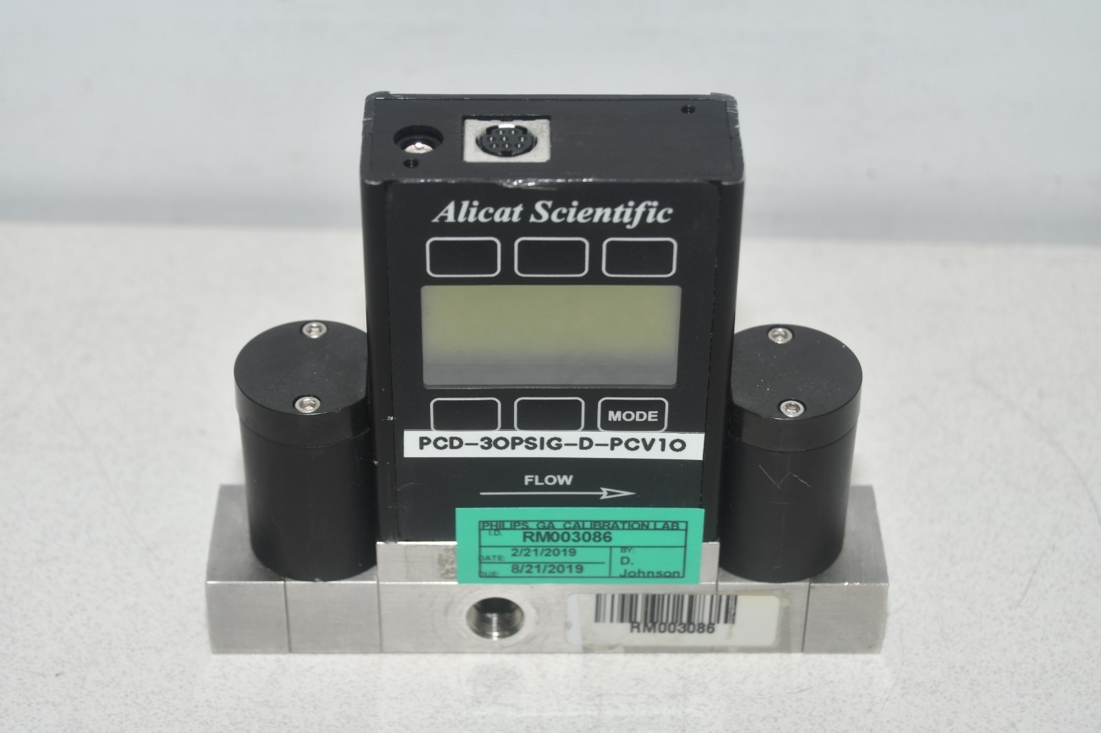 ^ Alicat PCD-30PSIG-D-PCV10/10P RIN Flow Controller #X8332