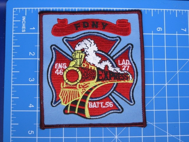 FDNY NYC Fire Department Engine 46 Ladder 27 patch