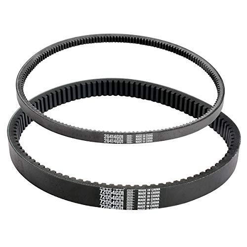 EZGO TXT Gas Drive Belt & Starter Belts Kit for EZGO 4 Cycle Gas Golf Cart