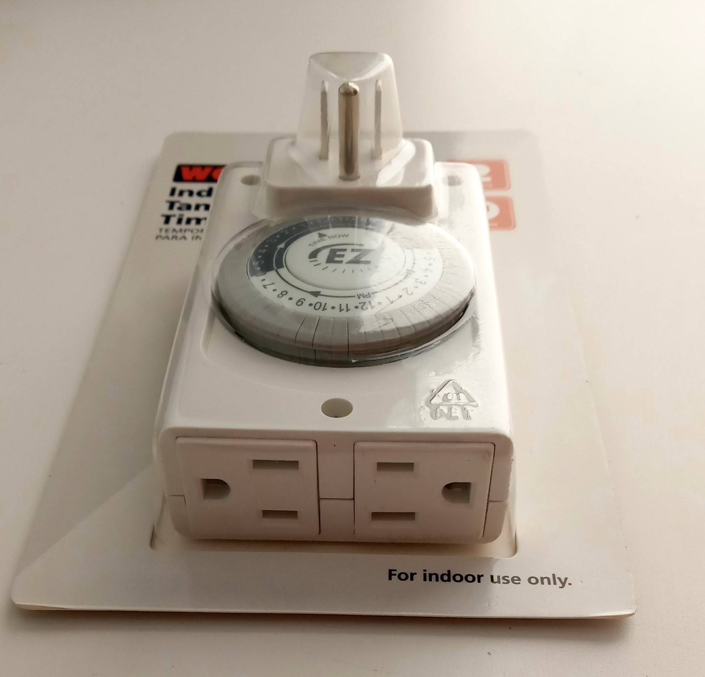 WorkChoice Indoor Tamper-Resistant Timer with 2 Outlets WC1035-4 2pcs
