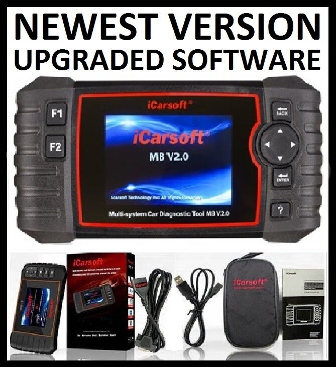 MERCEDES BENZ SPRINTER Diagnostic Scanner Tool SRS ABS iCarsoft MB v2.0 MBII