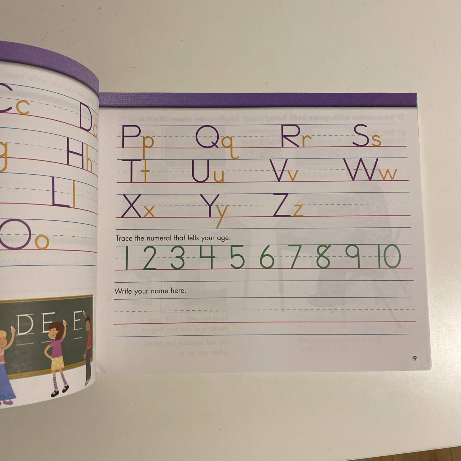 Zaner Bloser Fly 2016 Handwriting Grade 1 Student Workbook No Writing