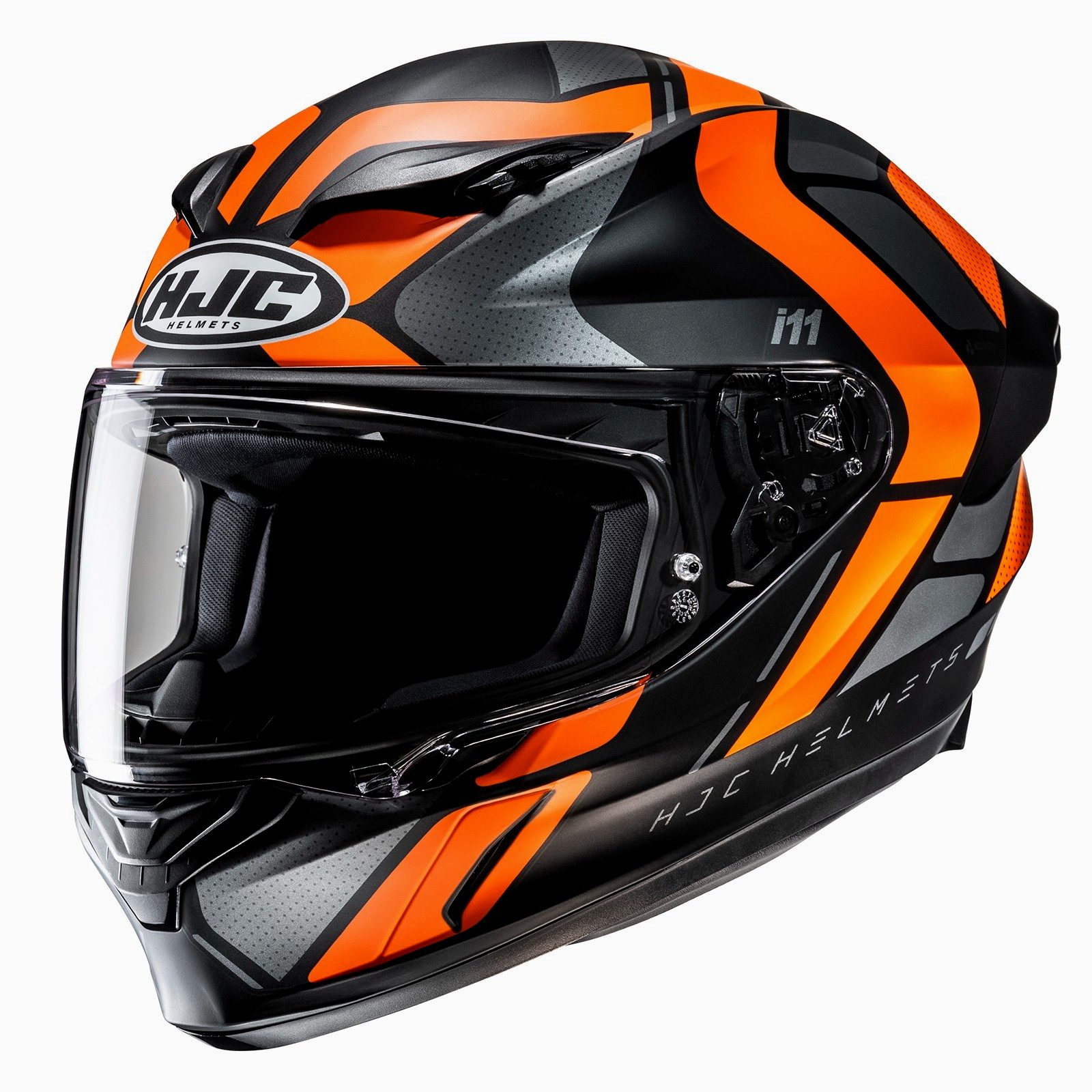 HJC i11 Sub Motorcycle Helmet Orange 2XL Extra Extra Large I-11 Snell USA DOT