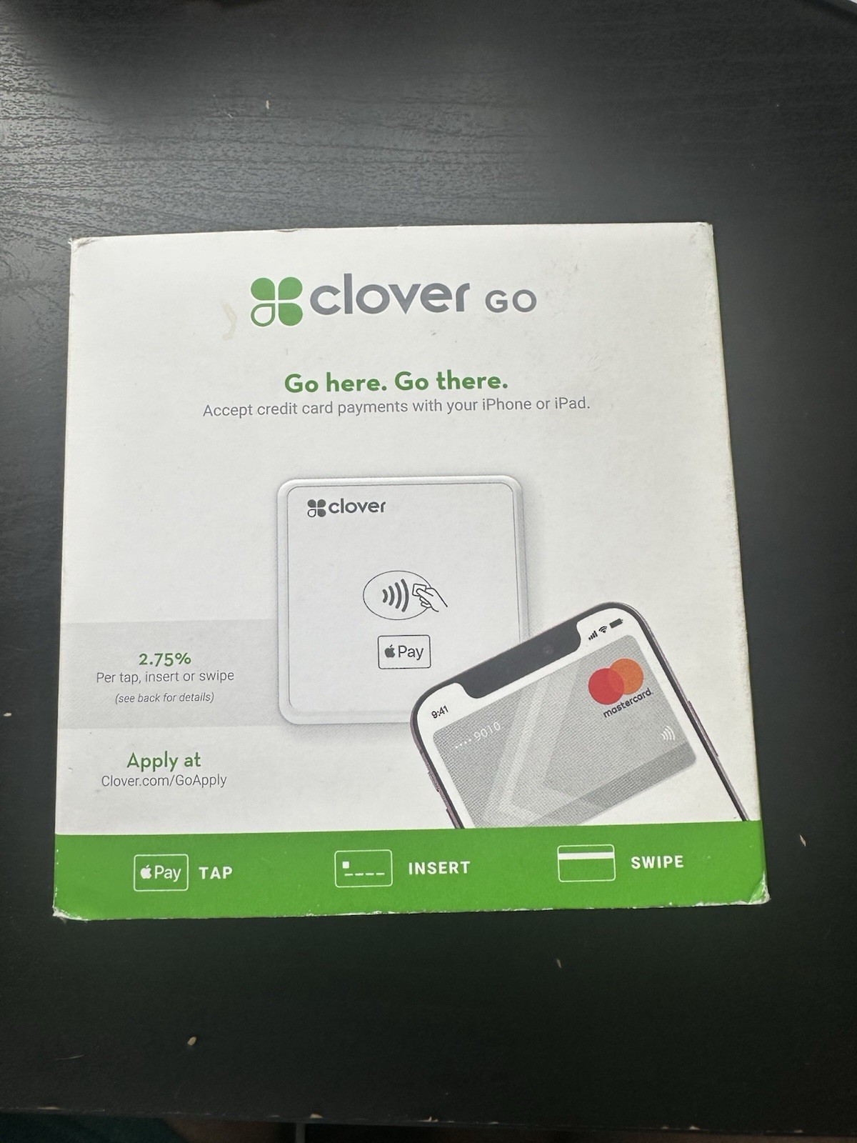 Clover RP457A Card Reader & Charging Cord