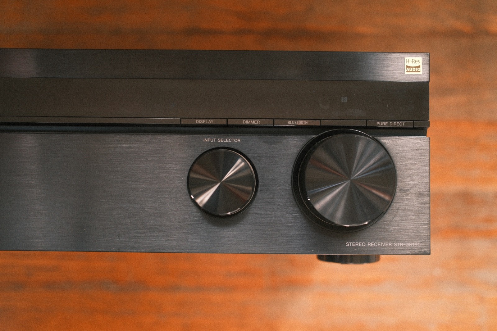 Sony STR-DH190 Stereo Receiver Bluetooth Phono Hi-Res Audio — Black WORKS GREAT