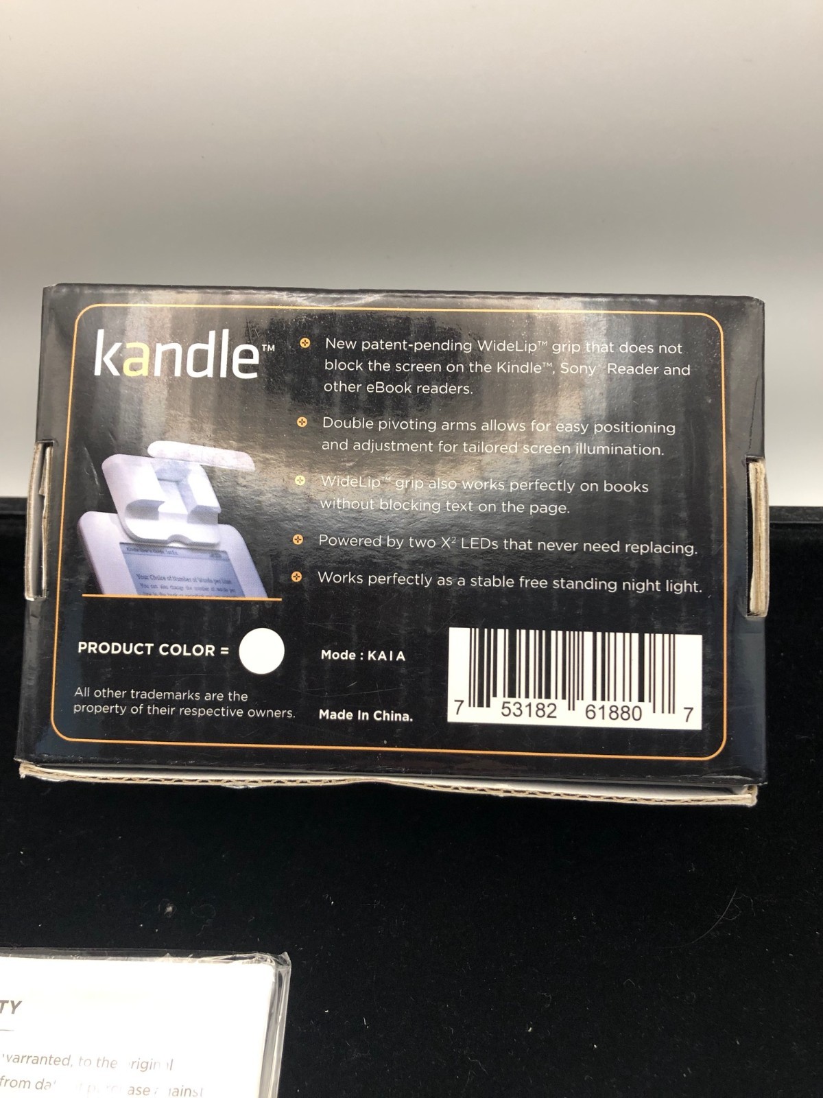 Kandle Kindle Reader Light "Open Box"