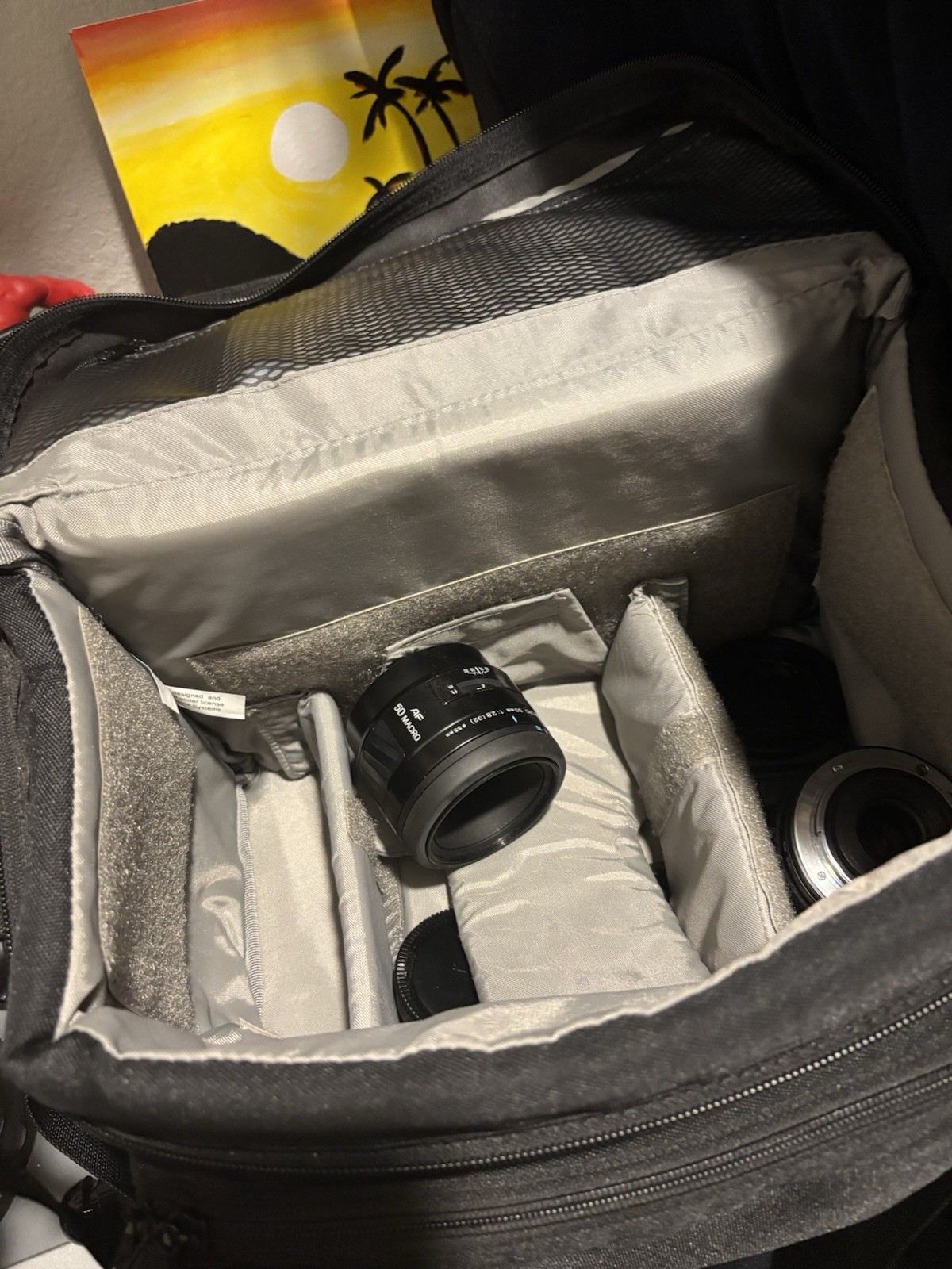 Sony α350 Camera Accessory Bundle with Lenses, Bag, and Accessories