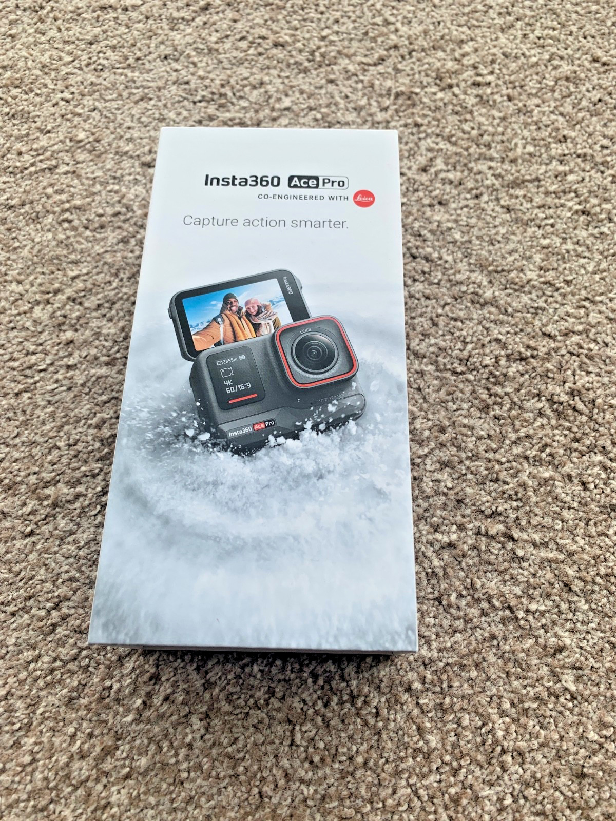 Insta360 Ace Pro 8K Action Camera 2.4" Flip Touchscreen, Waterproof