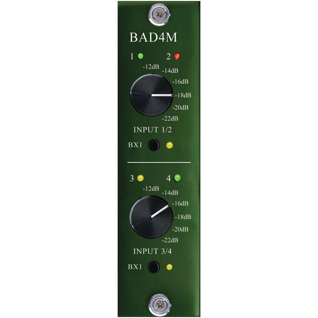 BURL Audio BAD4M 4-Channel ADC Daughter Card for B80 Mothership (B-Stock)