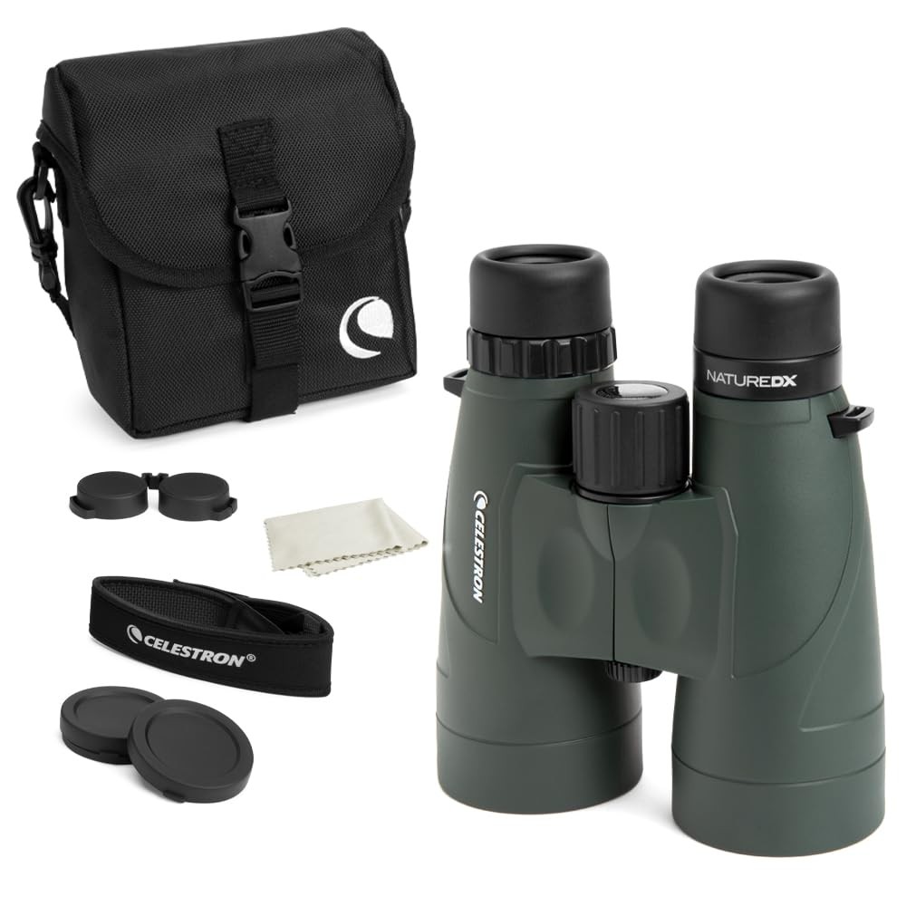 - Nature DX 12x56 Binoculars – Powerful and Bright for Long-Range Viewing – 5...