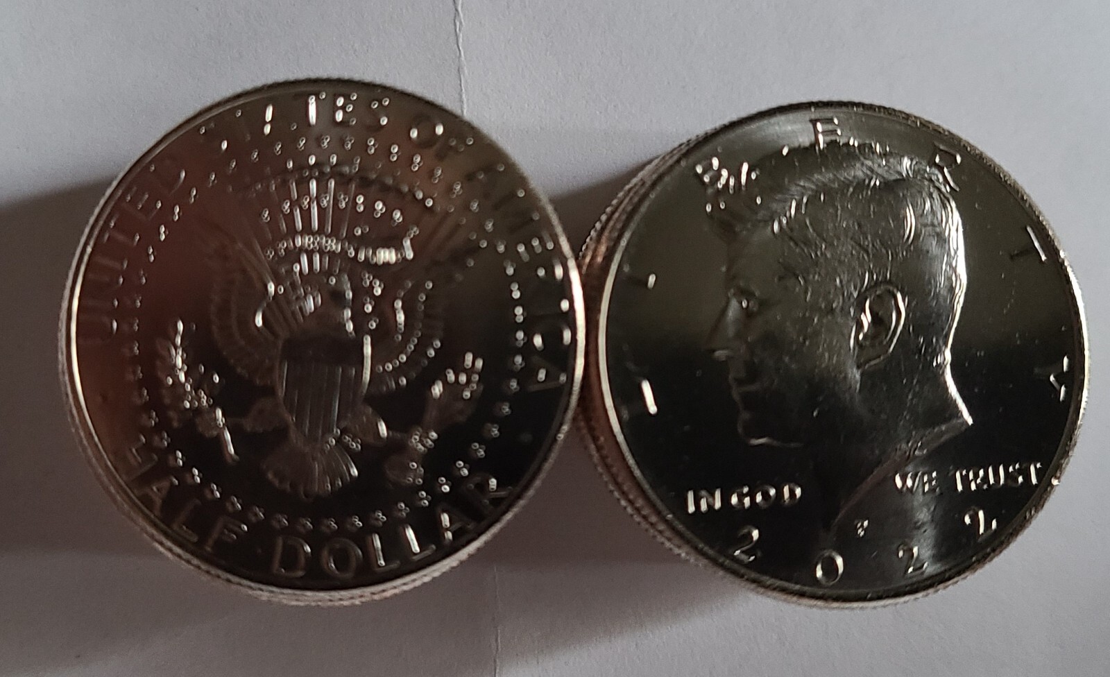2022 "W" Silver American Eagle Set of 2, 1 Proof, 1 Uncirculated