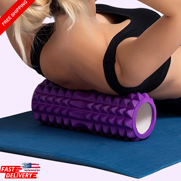 30cm Yoga Column Foam Fitness Muscle Training Pilates Sports Massage Foam Roller