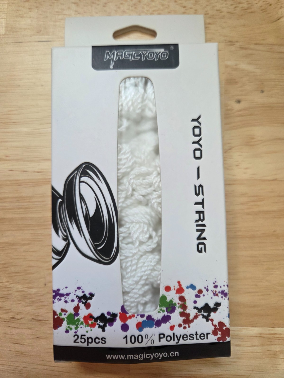 25 pack of yo-yo strings by magicyoyo - White