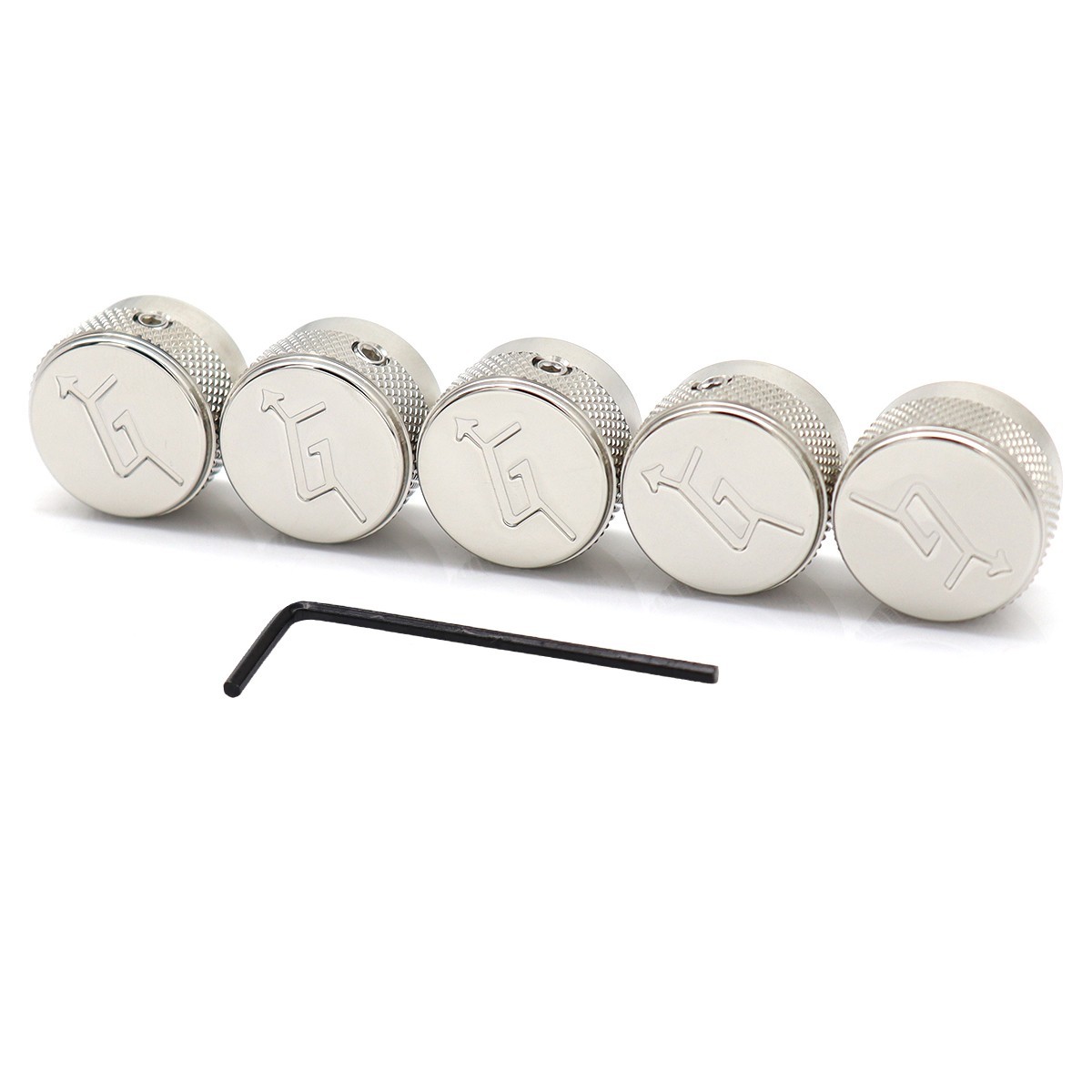 5 Pcs Hollow Body Control Knob Volume Tone knobs for Gretsch style guitar