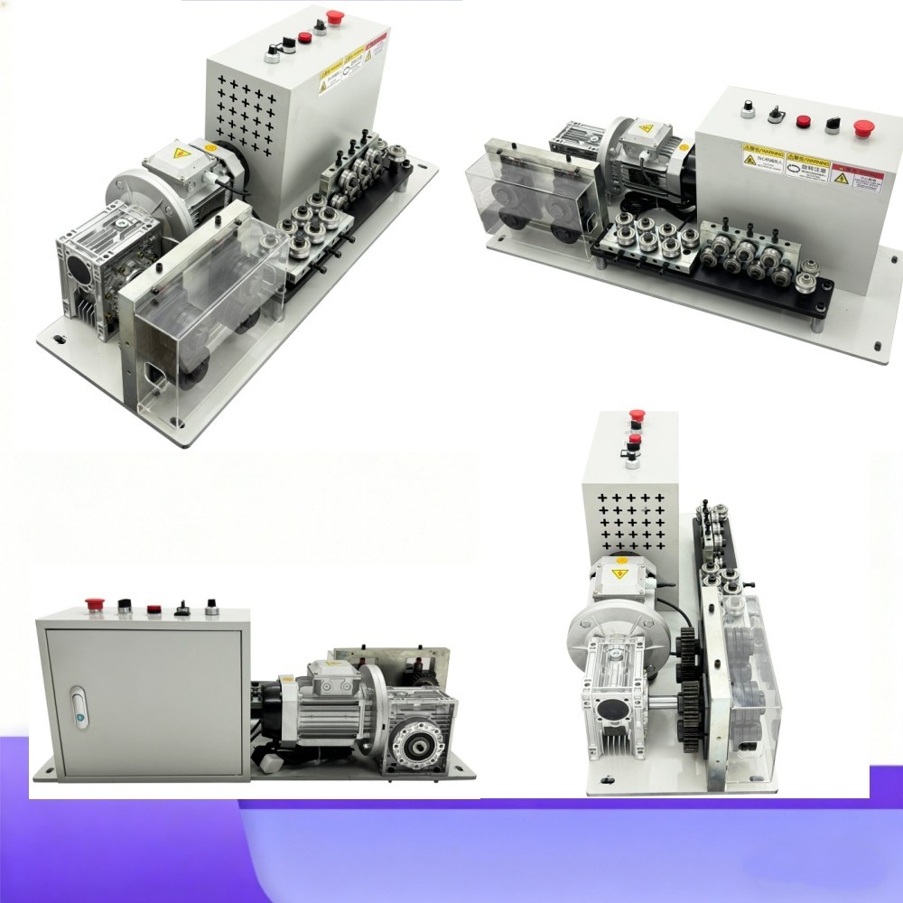 220V Wire Straightening Machine 18 Wheels Wire Straightener for Steel Copper