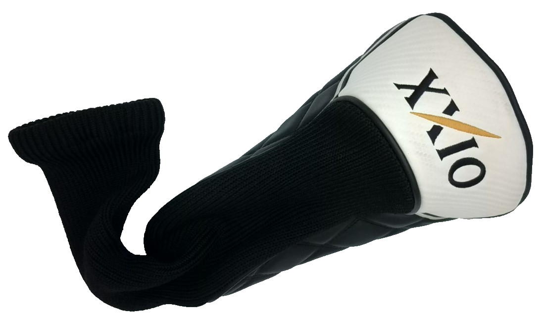 XXIO Black White Driver Headcover Preowned Condition Excellent